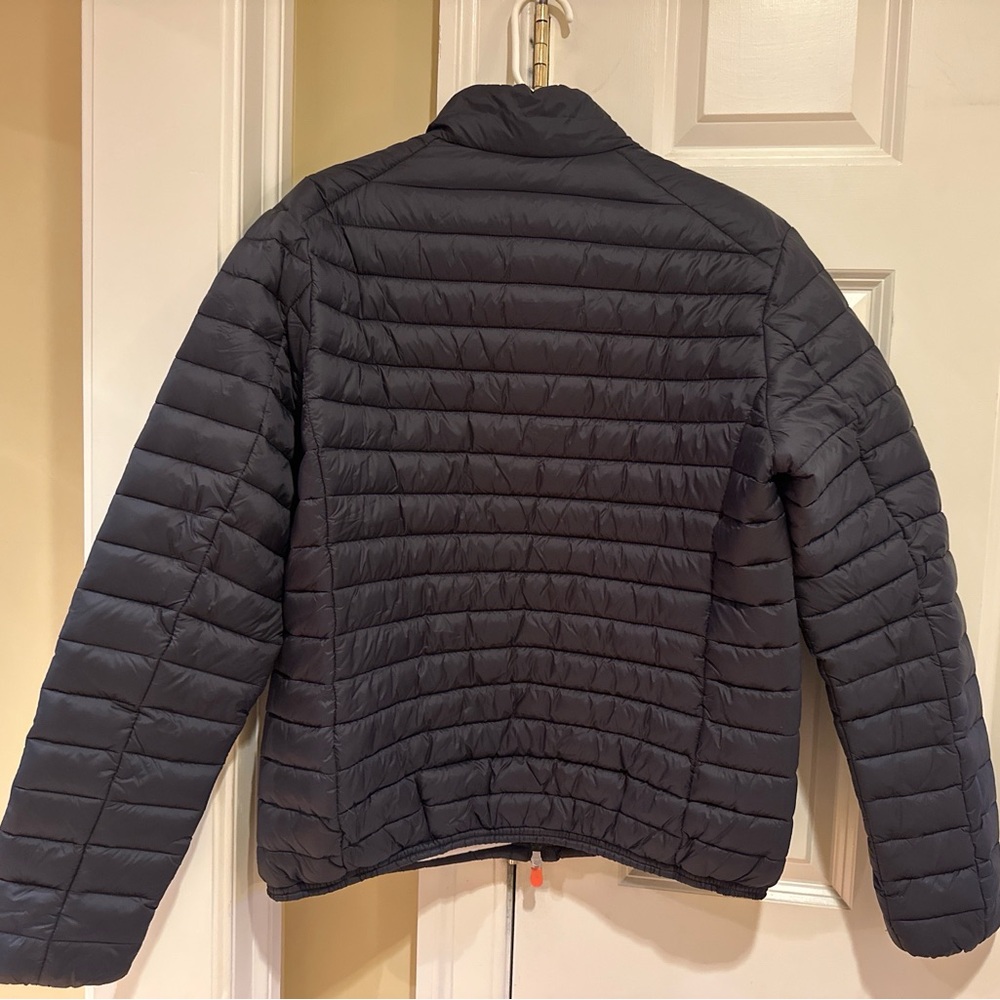 Save The Duck Women’s Plumtech Vegan Puffer Jacket Size L - Picture 4 of 5